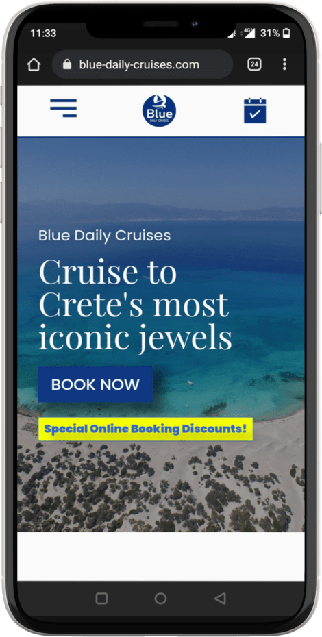 BLUE DAILY CRUISES - MOBILE PIC 01